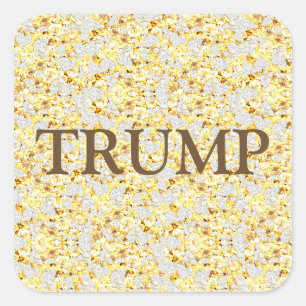 STICKER CARRÉ TRUMP