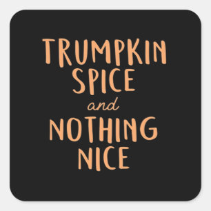 Sticker Carré Trumpkin Spice Nice