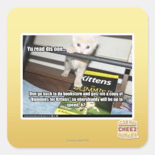 Sticker Carré Tu es rouge, dis-en un.