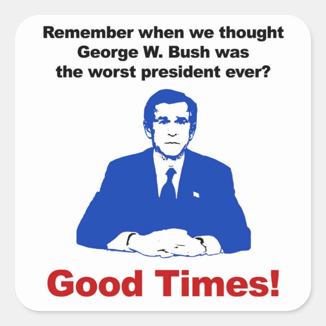 Sticker Carré Tu te rappelles quand ? (Devant)