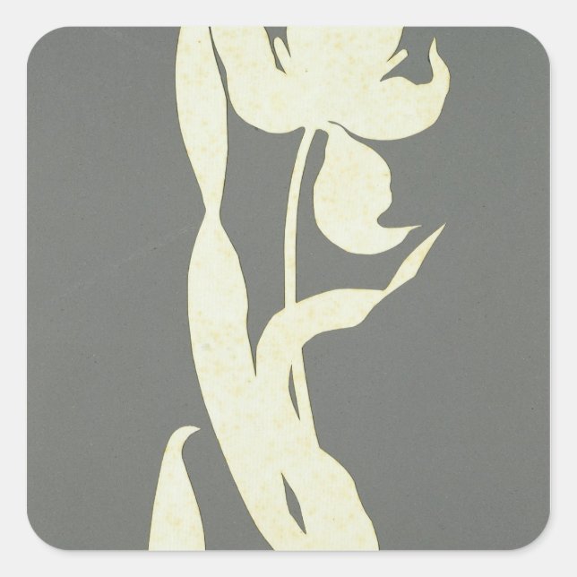 Sticker Carré Tulip (Devant)