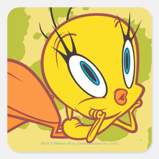 Sticker Carré TWEETY™ Rêverie (Devant)