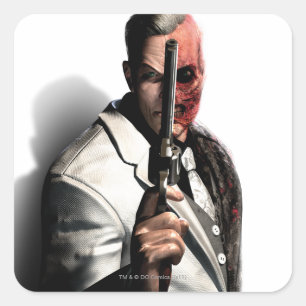 Sticker Carré Two-Face 2