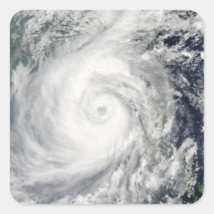 Sticker Carré Typhon Megi 2