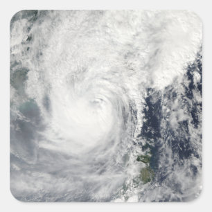 Sticker Carré Typhon Megi 3