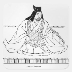 Sticker Carré Uesugi Kenshin