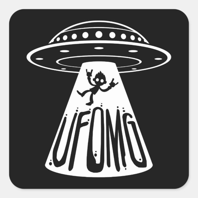 STICKER CARRÉ UFOMG (Devant)