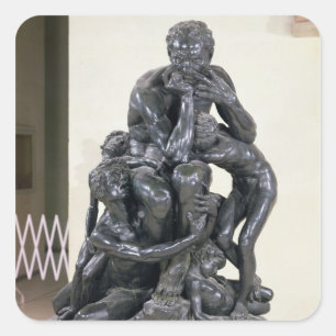 Sticker Carré Ugolino et ses fils, 1860