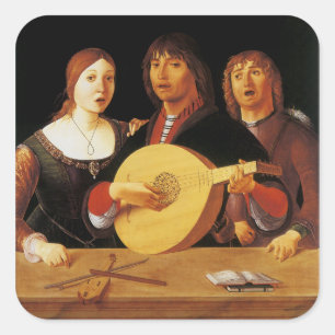 Sticker Carré Un concert