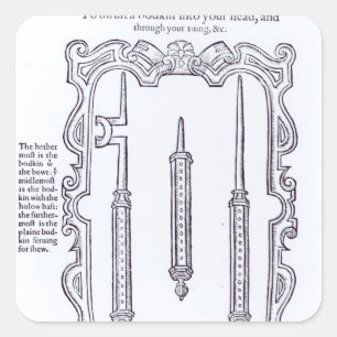 Sticker Carré Un coup magique