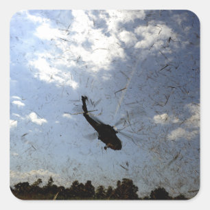 Sticker Carré Un HH-60 Seahawk de la marine américaine