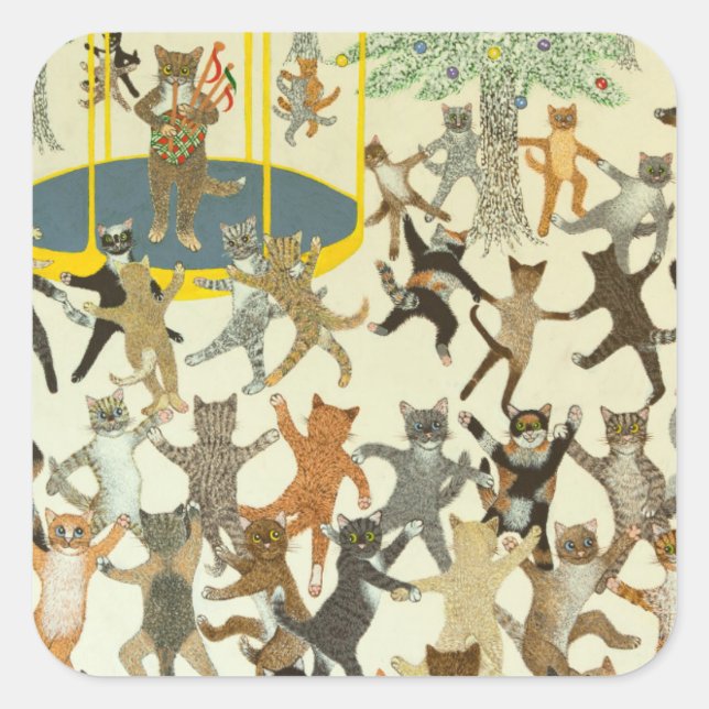 Sticker Carré Un nouveau début 2013 (Devant)