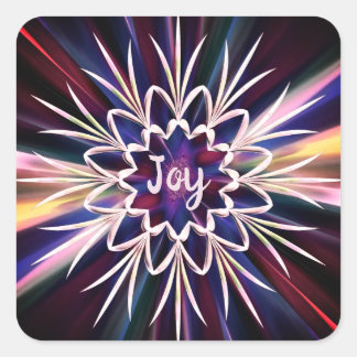 Sticker Carré Un peu de lumière !
