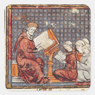 Sticker Carré Un Philosophe enseignant à Paris