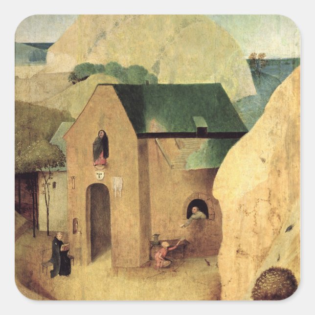 Sticker Carré Un prieuré Antonian (Devant)