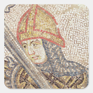 Sticker Carré Un soldat avec une épée