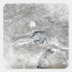 Sticker Carré Une couverture de glace relativement rare