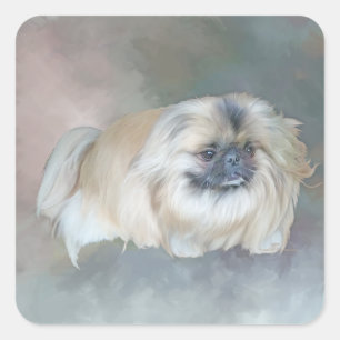 Sticker Carré Une étude à Taupe