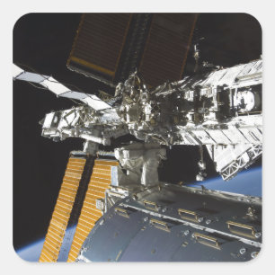 Sticker Carré Une partie du laboratoire Columbus