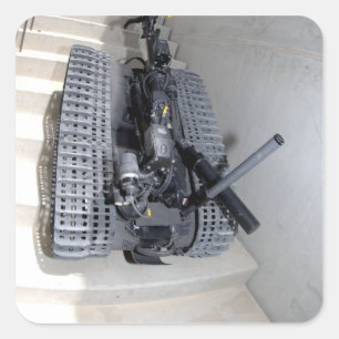 Sticker Carré Une unité de robot de la serre 3B montant un vol