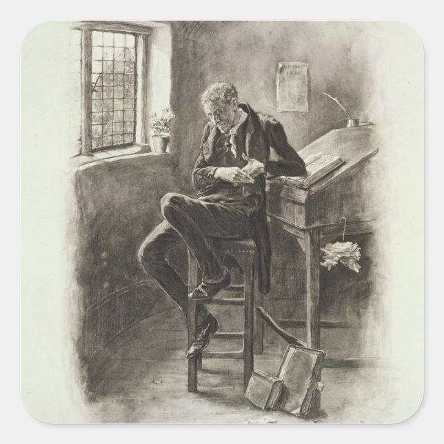 Sticker Carré Uriah Heep, de "Charles Dickens : Un commérage sur (Devant)