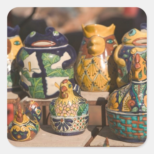 Sticker Carré USA, Arizona, Tubac : Premier ministre de l'Arizon (Devant)