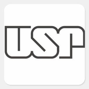 Sticker Carré USP (logo)