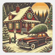 Vacances de Noël rétro