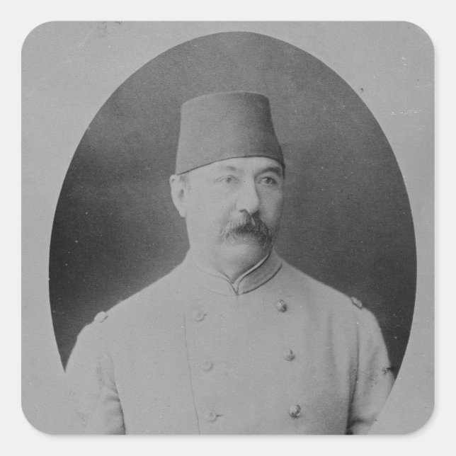 Sticker Carré Valentine Baker (Devant)