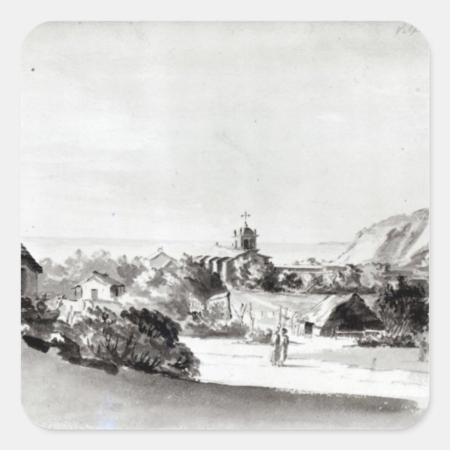 Sticker Carré Valparaiso (Devant)