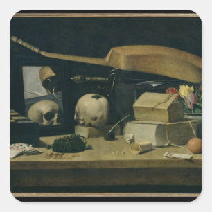 Sticker Carré Vanitas