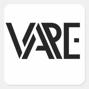 STICKER CARRÉ VAPE