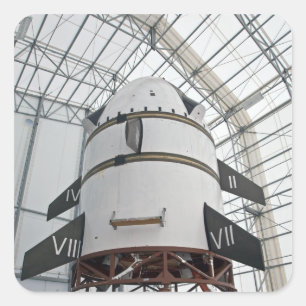 Sticker Carré Véhicule du système d'abandon de lancement max.