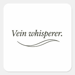 Sticker Carré Vein Whisperer