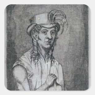 Sticker Carré Vendredi Fletcher Octobre Christian