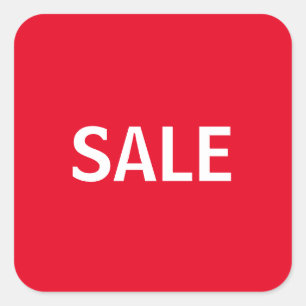 Sticker Carré Vente