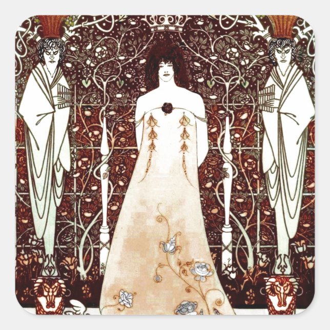 Sticker Carré Vénus Entre Dieux Terminal (Devant)