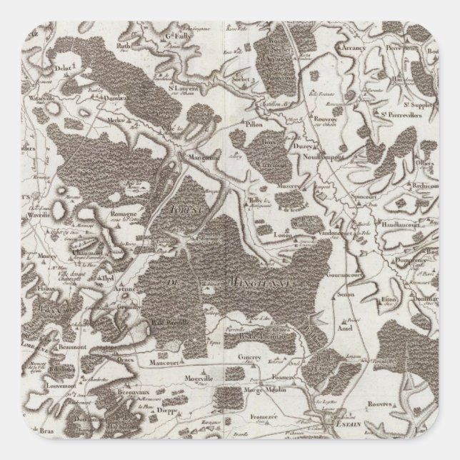 Sticker Carré Verdun (Devant)