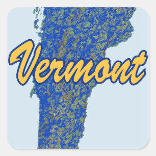 Sticker Carré Vermont