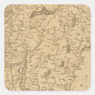 Sticker Carré Vermont 5