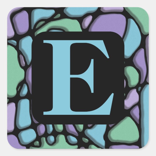 Sticker Carré Verre Neuroart (Devant)