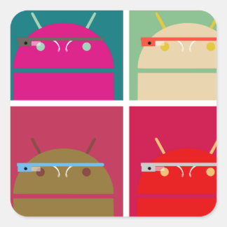 Sticker Carré Verre OK