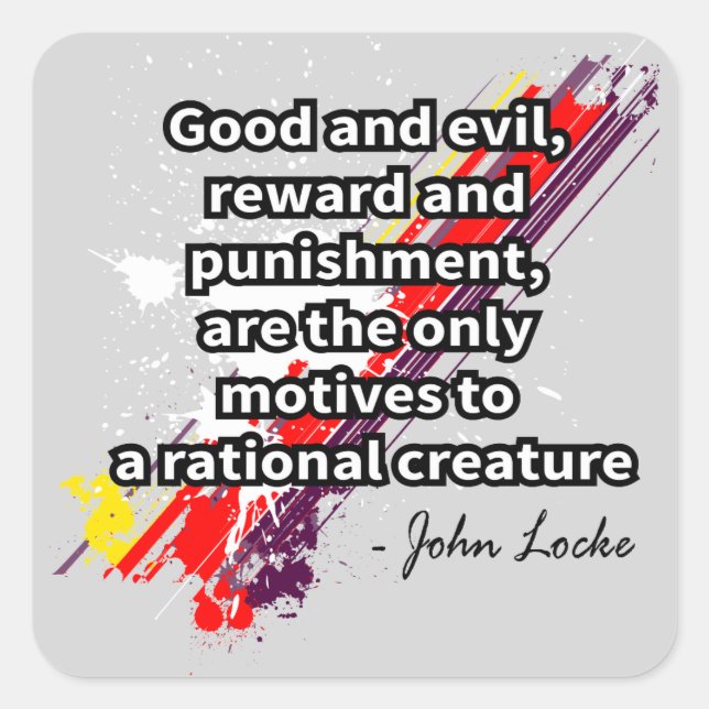 Sticker Carré Verrouiller (Devant)