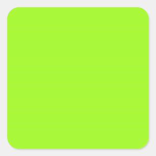 Sticker Carré Vert Chartreuse
