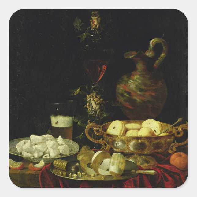 Sticker Carré Vie morte (Devant)