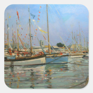 Sticker Carré Vieille île de Yarmouth d'anciens du Wight 2011