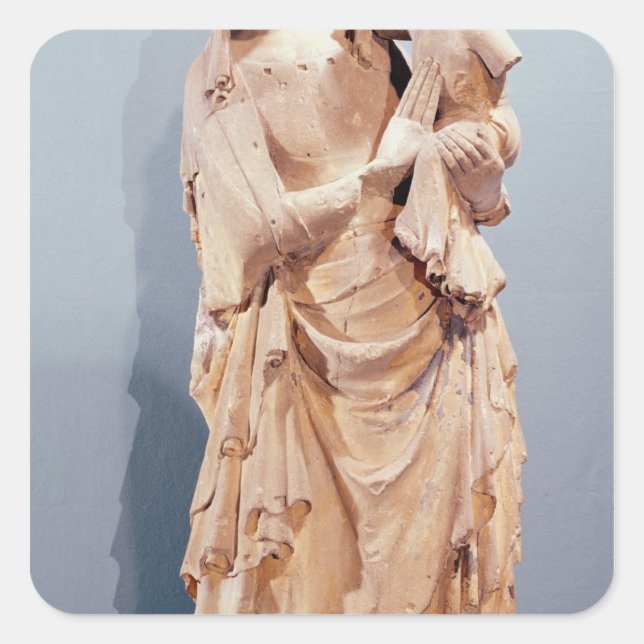 Sticker Carré Vierge et enfant (Devant)