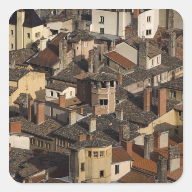 Sticker Carré Vieux Lyon Vieux Lyon), France (Devant)