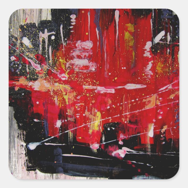 Sticker Carré ville (Devant)