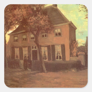 Sticker Carré Vincent van Gogh - Presbytère à Nuenen